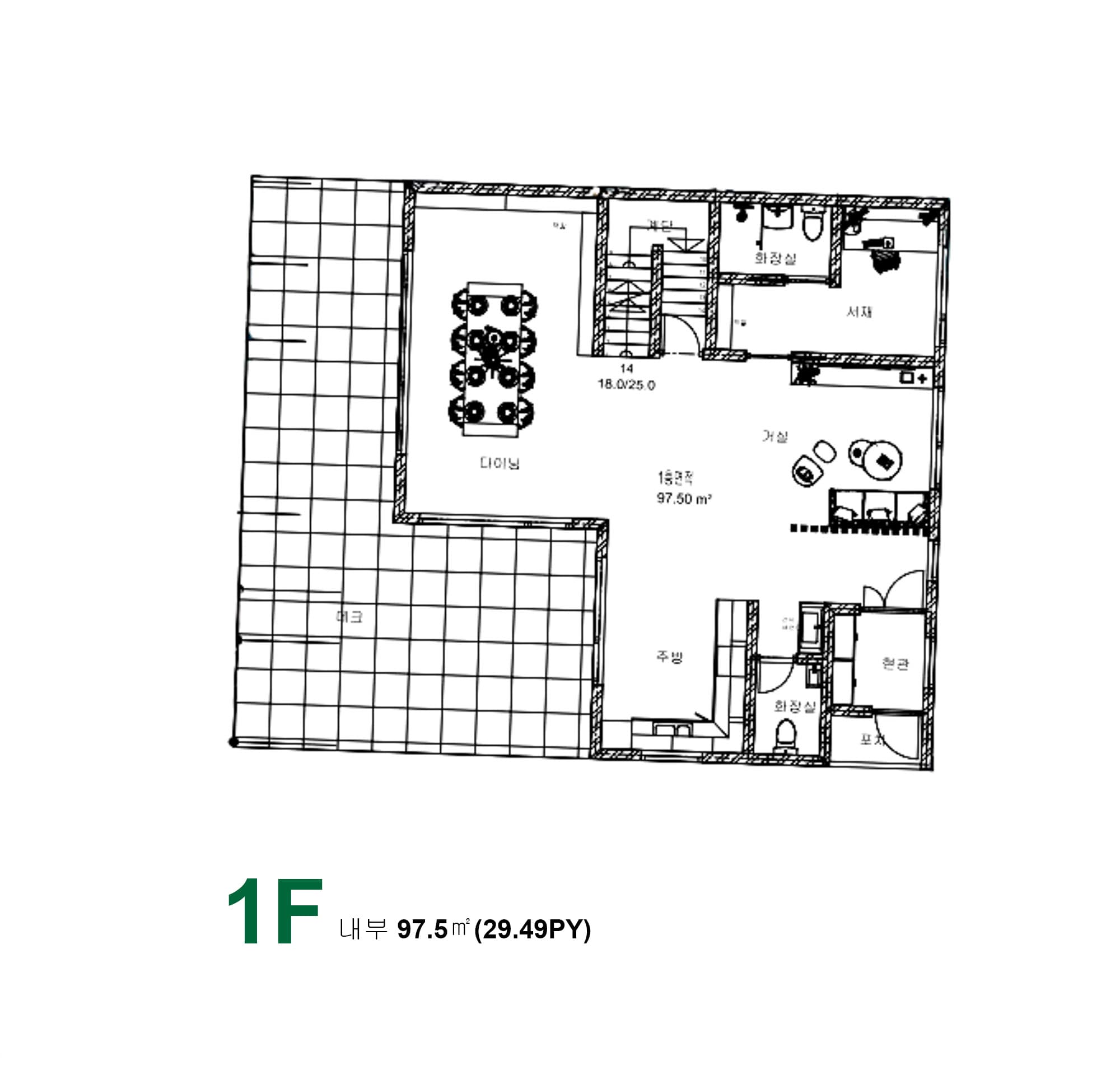 이천 포미에르 office type 평면도 1