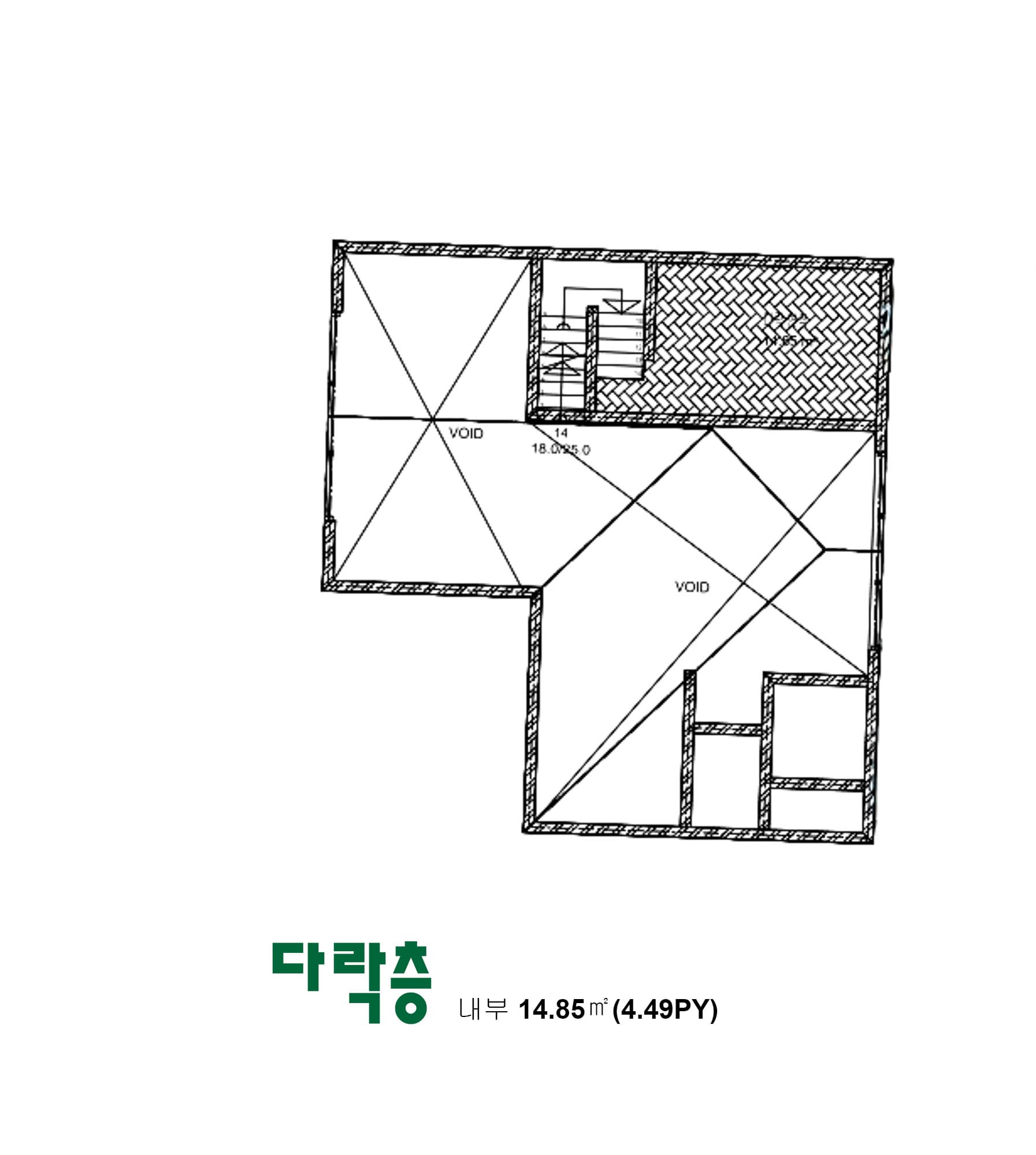 이천 포미에르 office type 평면도 2