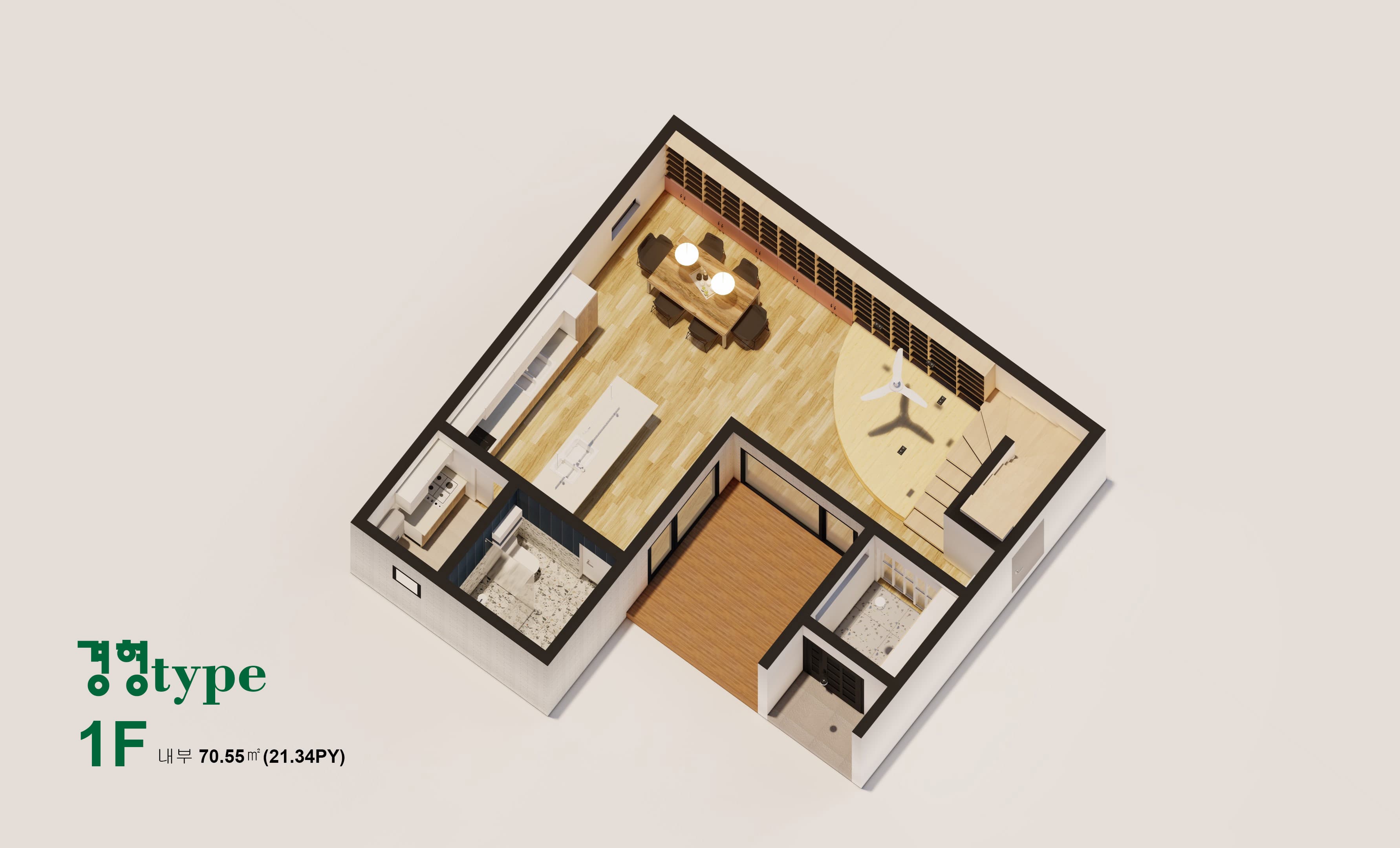 서산 파란산책 전원주택단지 설계 평면도 7
