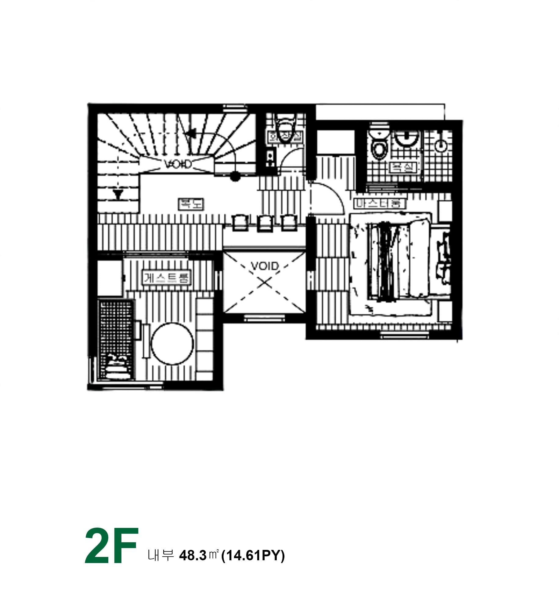 여주 세컨하우스 평면도 2